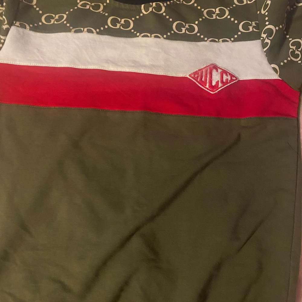 My daughter loved this sweater so it is worn but no stains.